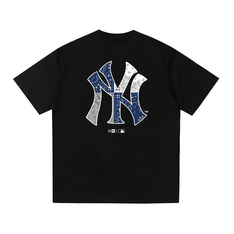 MLB Kaos Logo Seri Huruf, Unisex '"COD '" M-220 Ada 3 Pilihan Warna