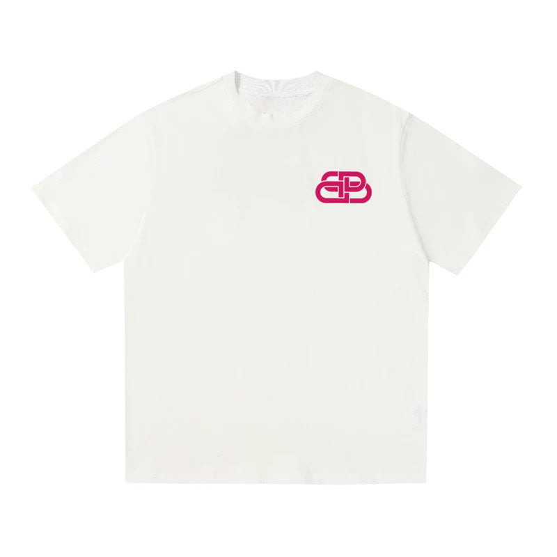 BALENCIAGA Kaos Logo Seri Huruf, Unisex '"COD '"  BA-15