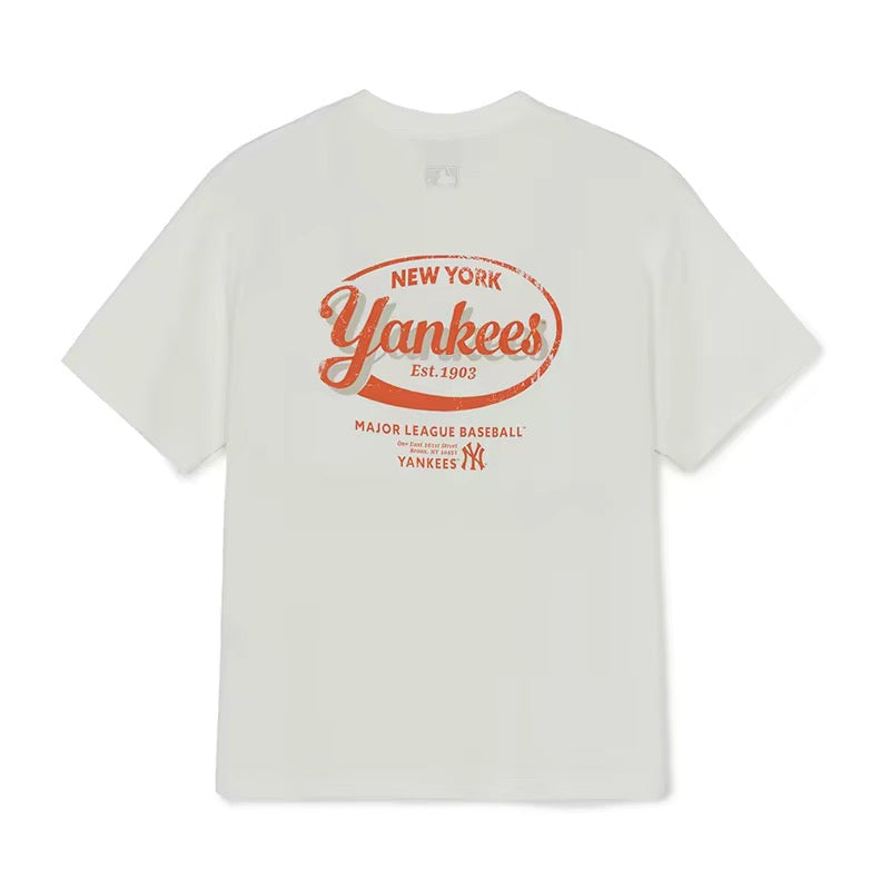 MLB Kaos Logo Seri Huruf, Unisex '"COD '" M-235 Ada 3 Pilihan Warna
