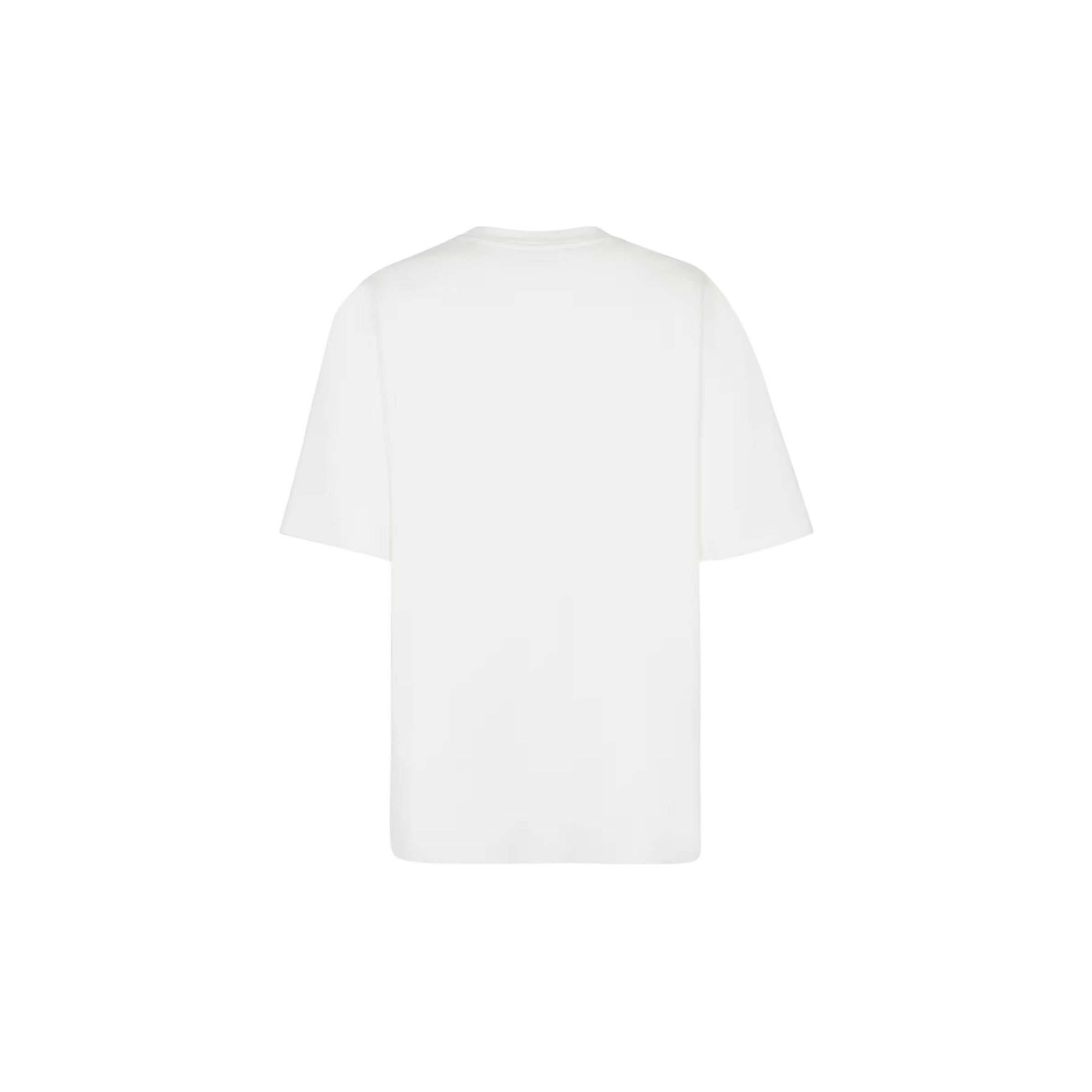 Kaos Pendek FENDI dengan Motif Gambar/Cetak, Cocok untuk Pria dan WanitaF-09