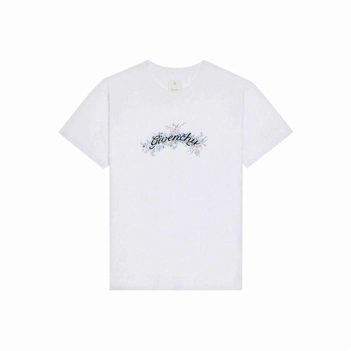 Kaos Givenchy Bermotif, Unisex -J-33