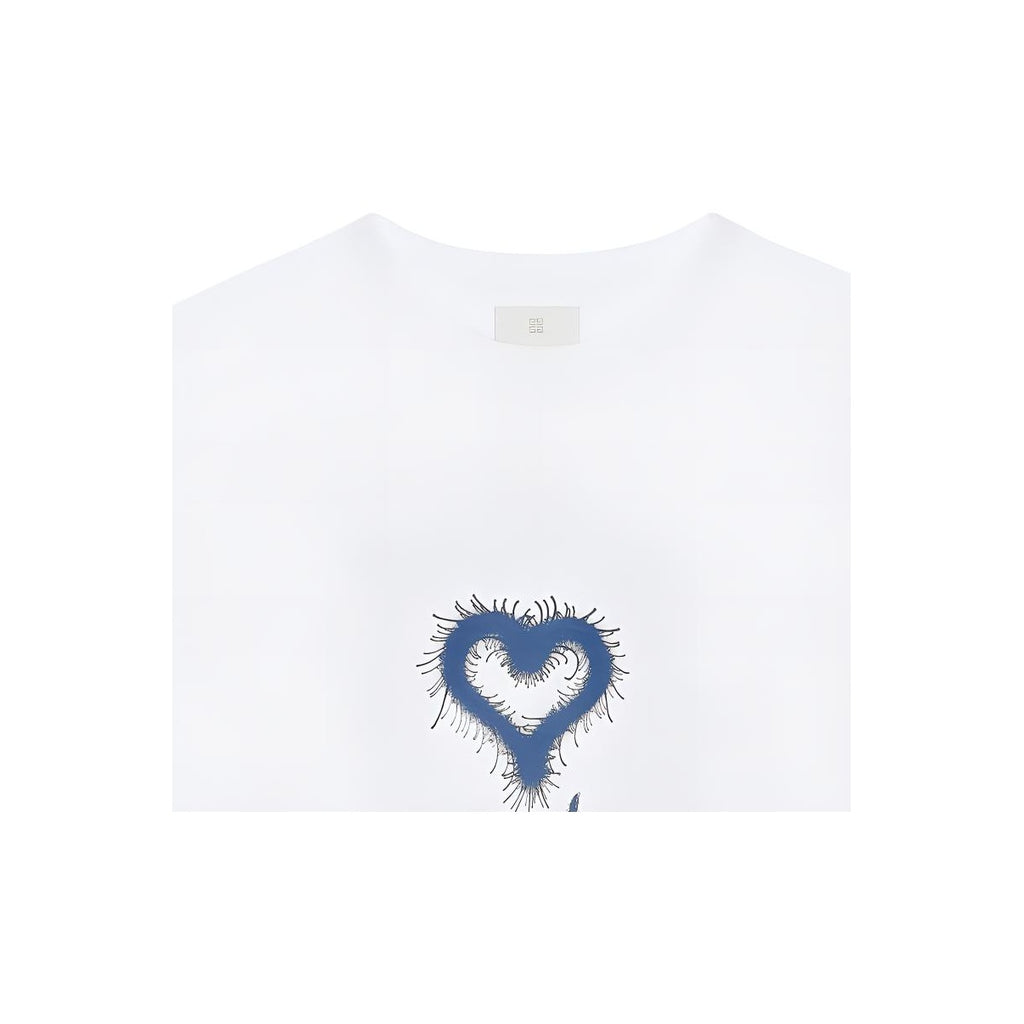 Kaos Givenchy Bermotif, Unisex -J-40
