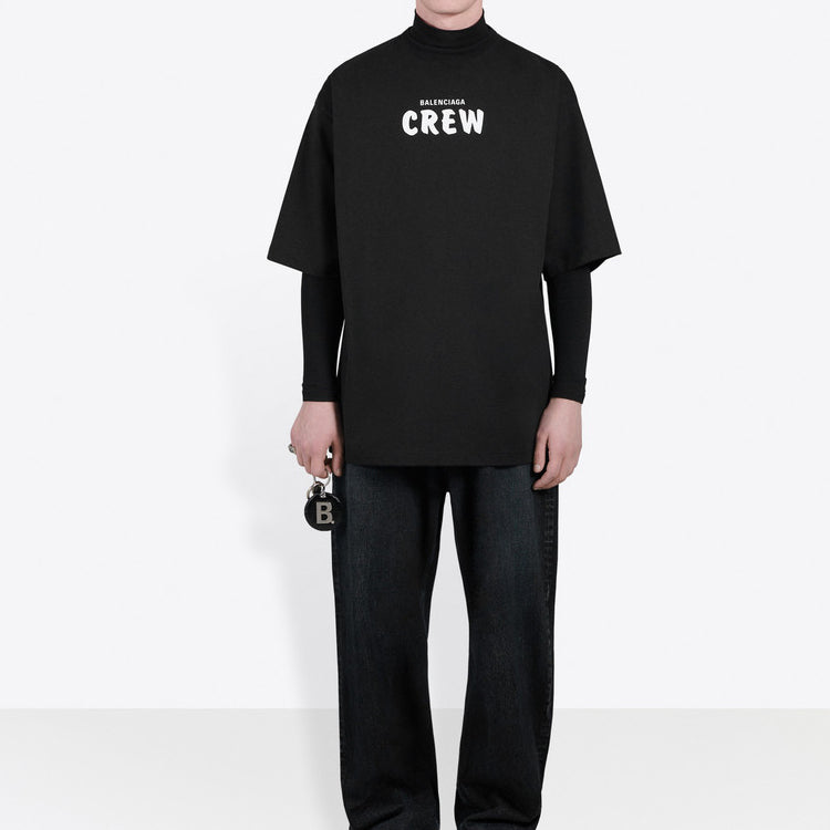 Kaos Pendek Balenciaga dengan Motif Gambar/Cetak, Cocok untuk Pria dan Wanita -BL-41