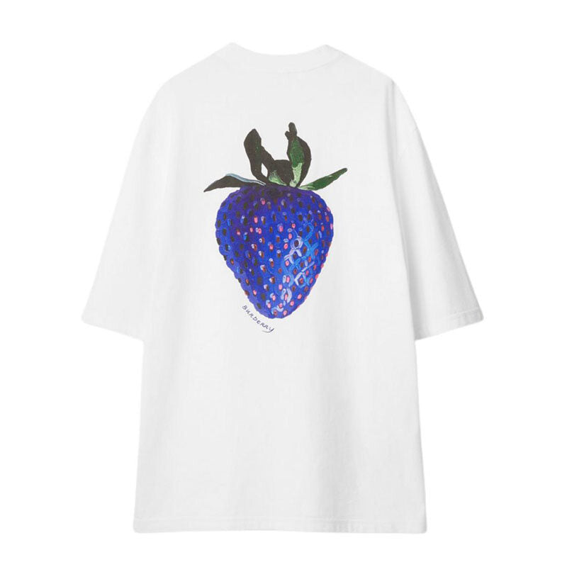 Burberry Kaos Logo Seri Huruf, Unisex, COD '"B-60