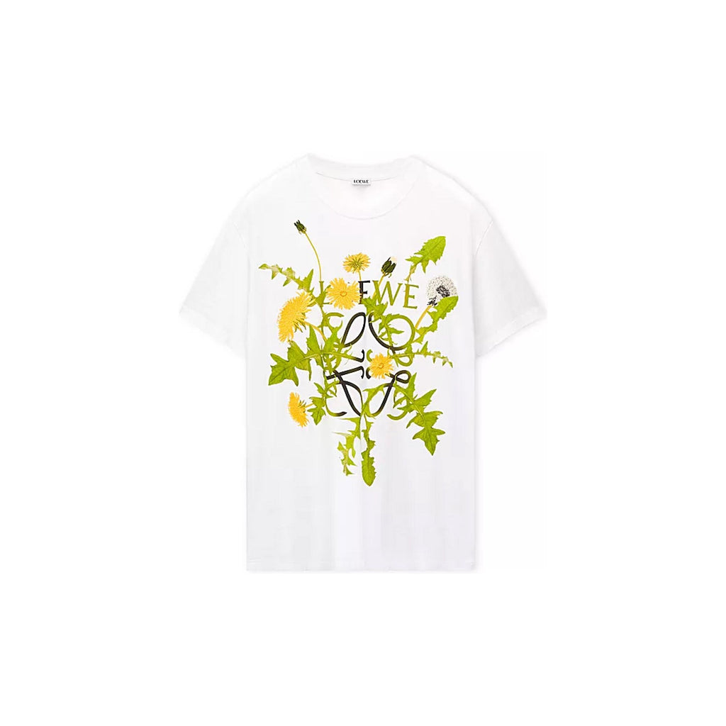 Kaos Pendek LOEWE dengan Motif Gambar/Cetak, Cocok untuk Pria dan Wanita -LE-05