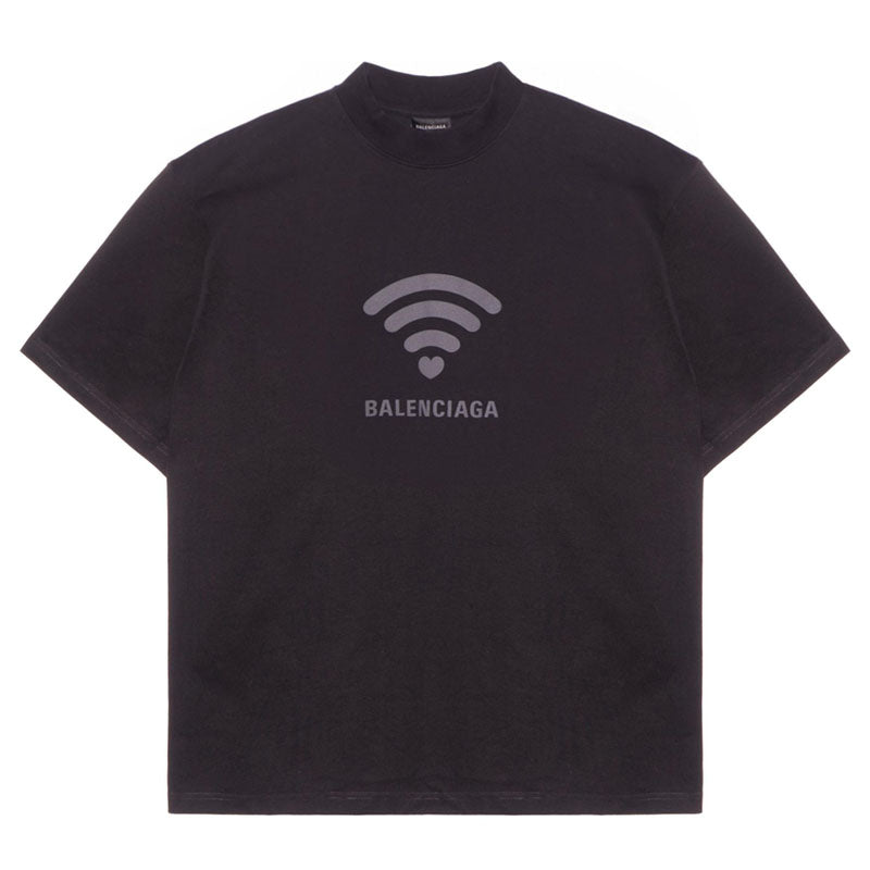 Kaos Pendek Balenciaga dengan Motif Gambar/Cetak, Cocok untuk Pria dan Wanita -BL-26