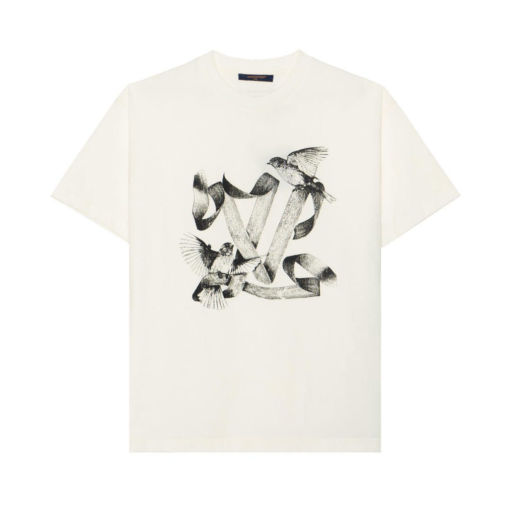 LV Kaos Logo Seri Huruf, Unisex, COD '-L-06