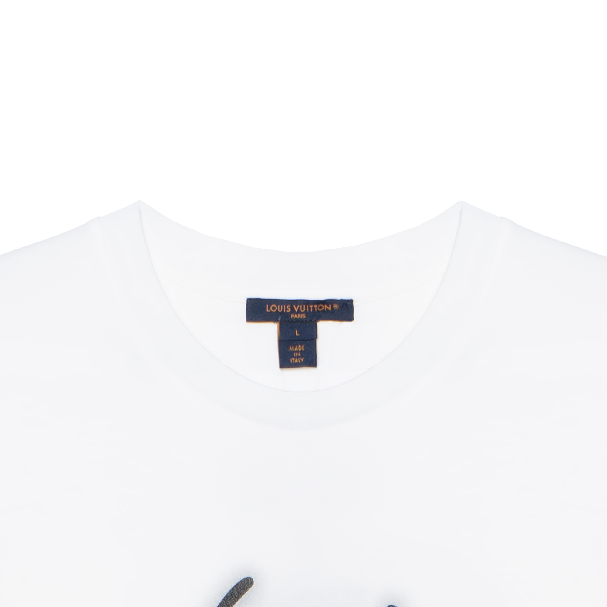 LV Kaos Logo Seri Huruf, Unisex, COD '-L-03