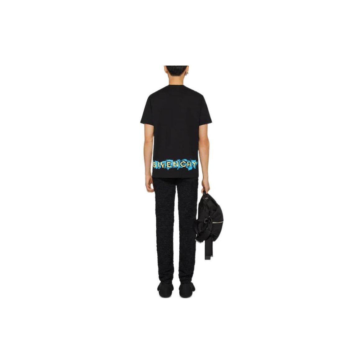 Kaos Givenchy Bermotif, Unisex -J-16