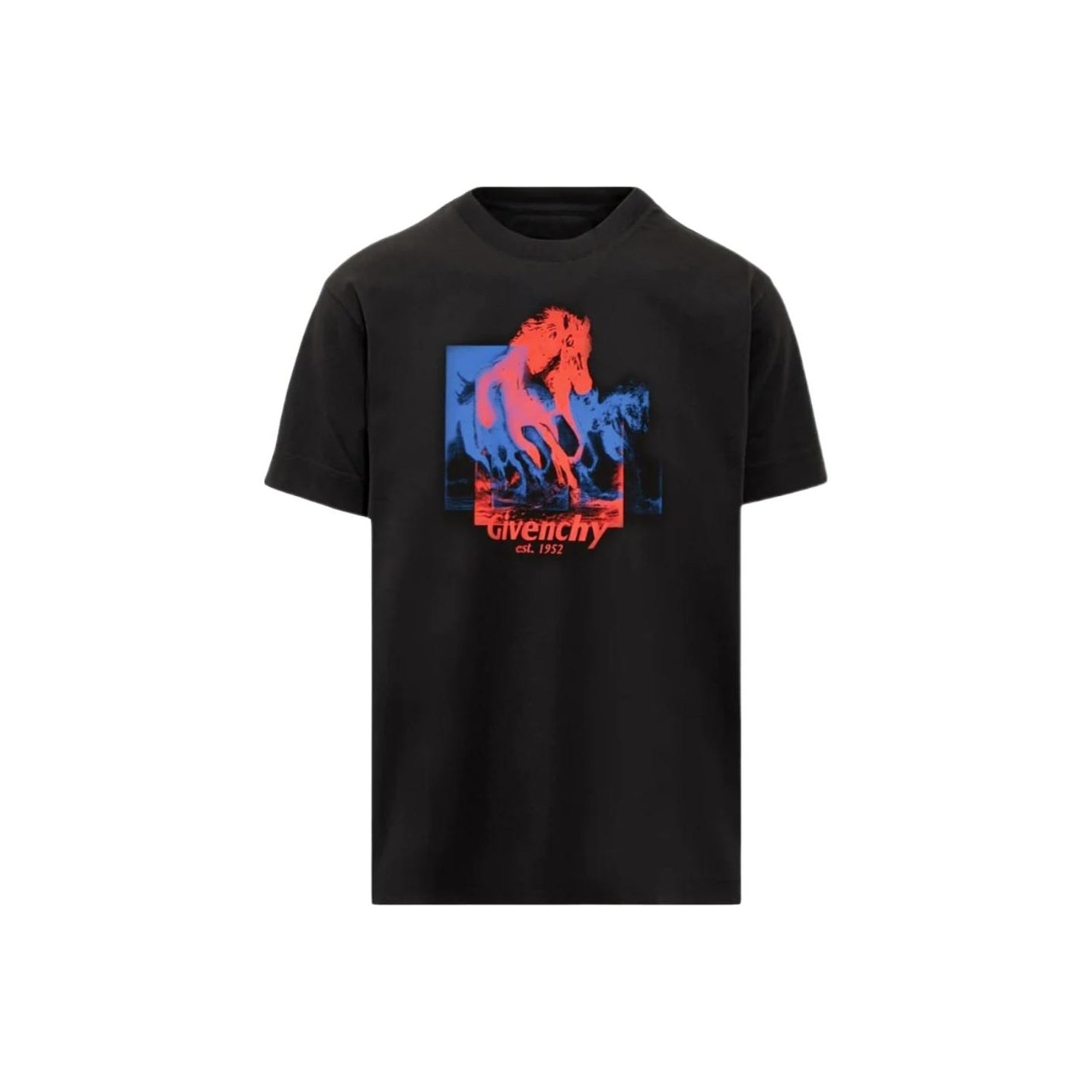 Kaos Givenchy Bermotif, Unisex -J-14