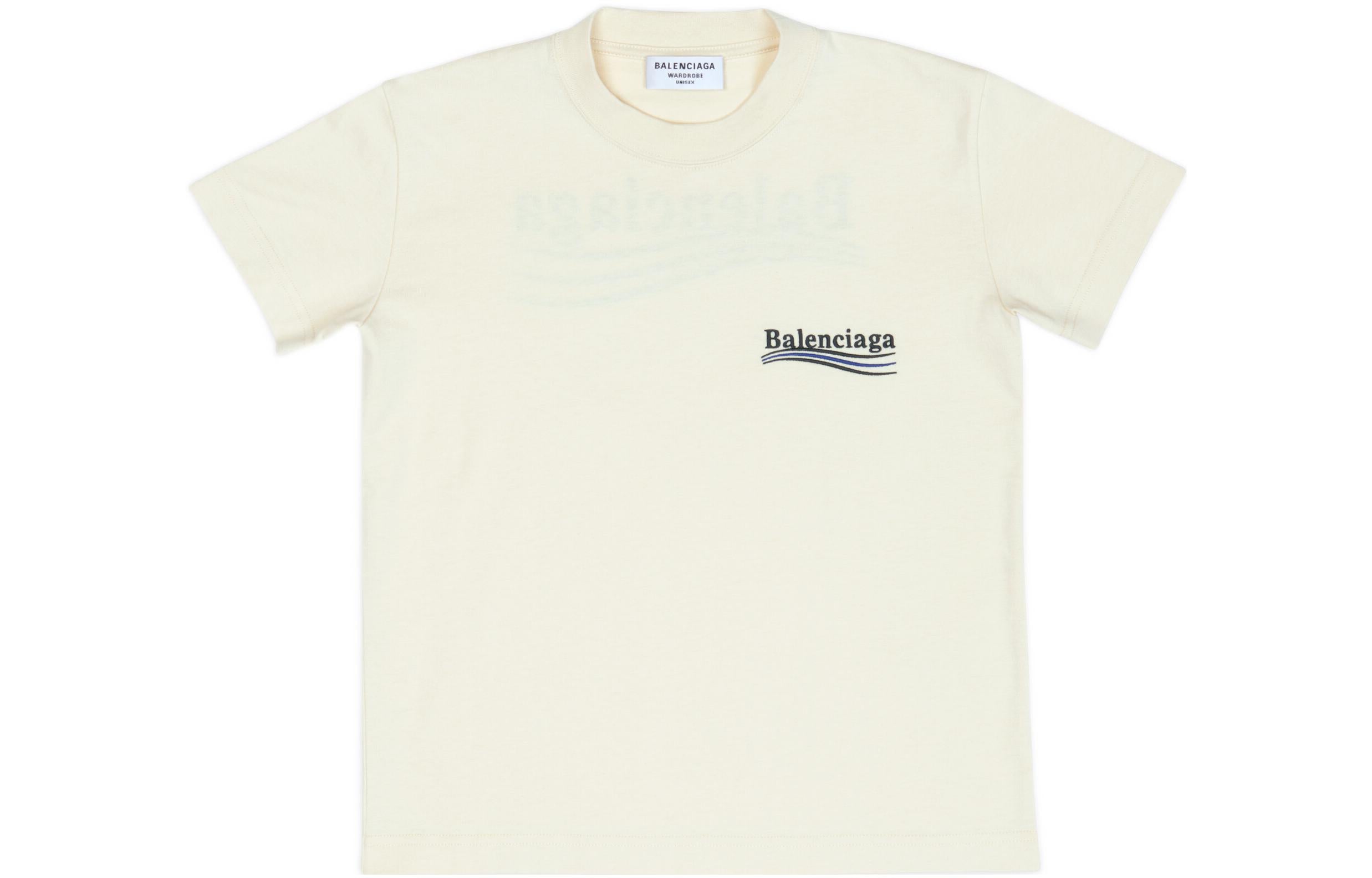 Kaos Pendek Balenciaga dengan Motif Gambar/Cetak, Cocok untuk Pria dan Wanita -BL-09