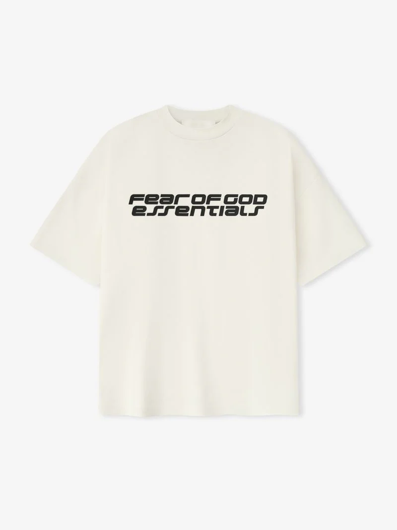 FEAR OF GOD Essentials Kaos Logo Seri Huruf, Unisex '"COD '"  FOG - 6