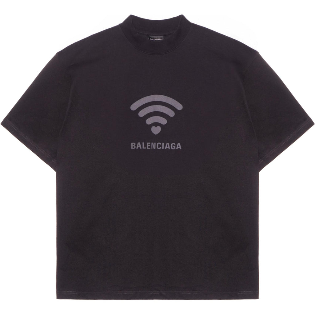 Kaos Pendek Balenciaga dengan Motif Gambar/Cetak, Cocok untuk Pria dan Wanita -BL-26