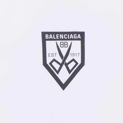 Kaos Pendek Balenciaga dengan Motif Gambar/Cetak, Cocok untuk Pria dan Wanita -BL-47