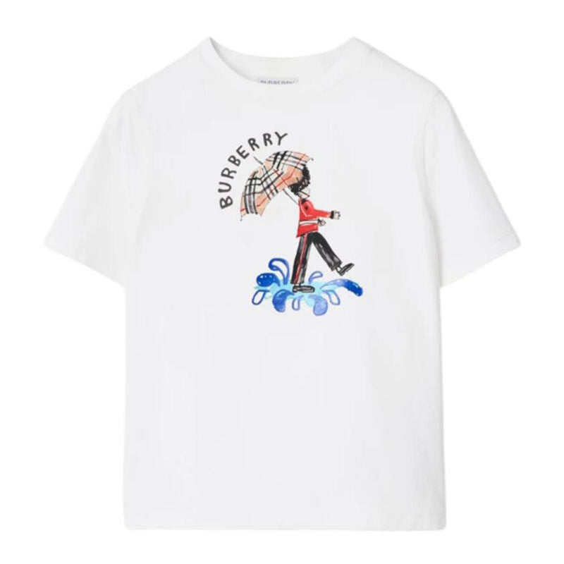 Burberry Kaos Logo Seri Huruf, Unisex, COD '"B-66
